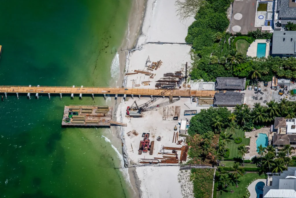 The new Naples Pier will once again stretch more than 1,000 feet into the Gulf of Mexico.